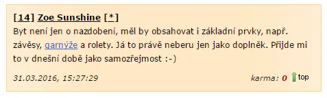 Comment with link via URL